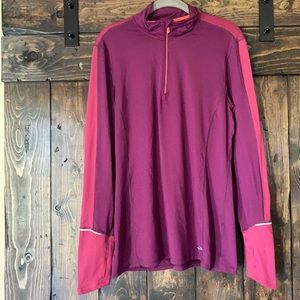 Brooks long sleeve 1/4 zip